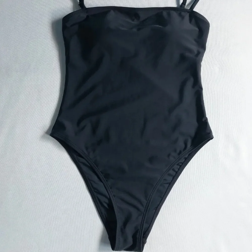 Relleciga one piece Bikini women's‎ black size M